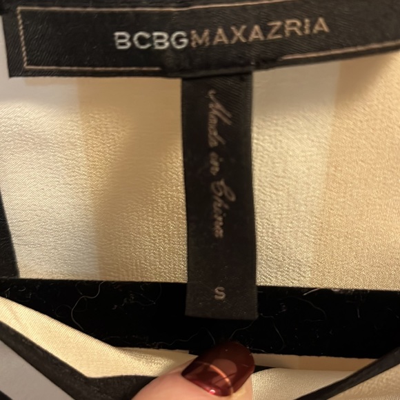 BCBG Max Azaria stripey tunic size S - Picture 2 of 7